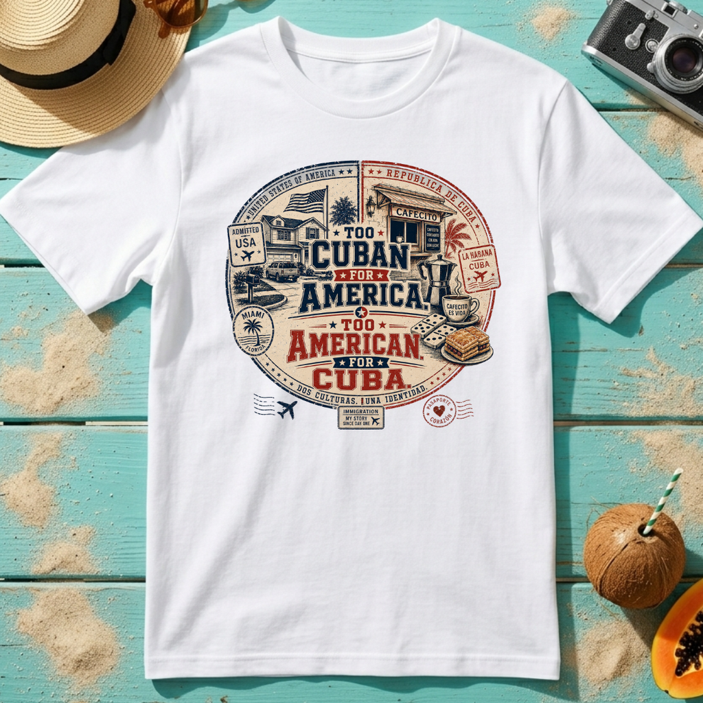 Too Cuban for America Too American for Cuba