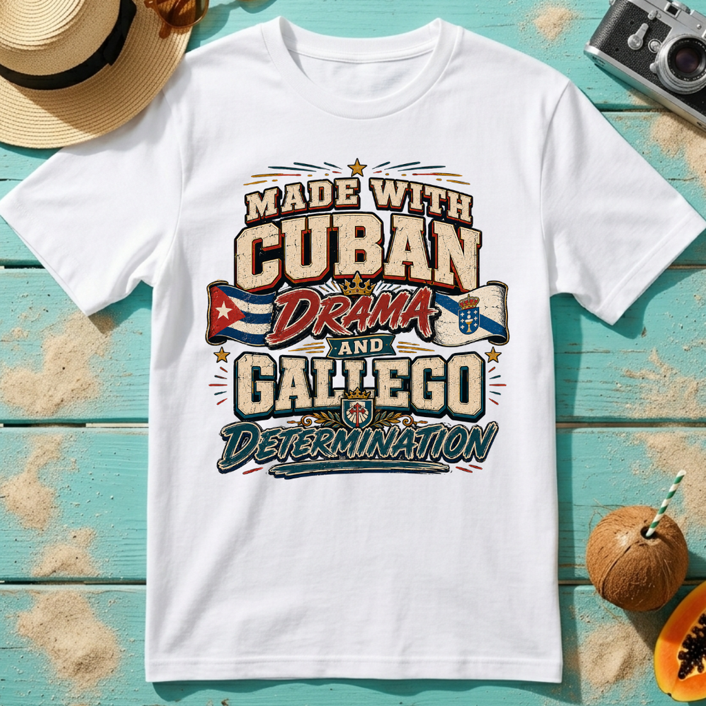 Made With Cuban Drama and Gallego Determination
