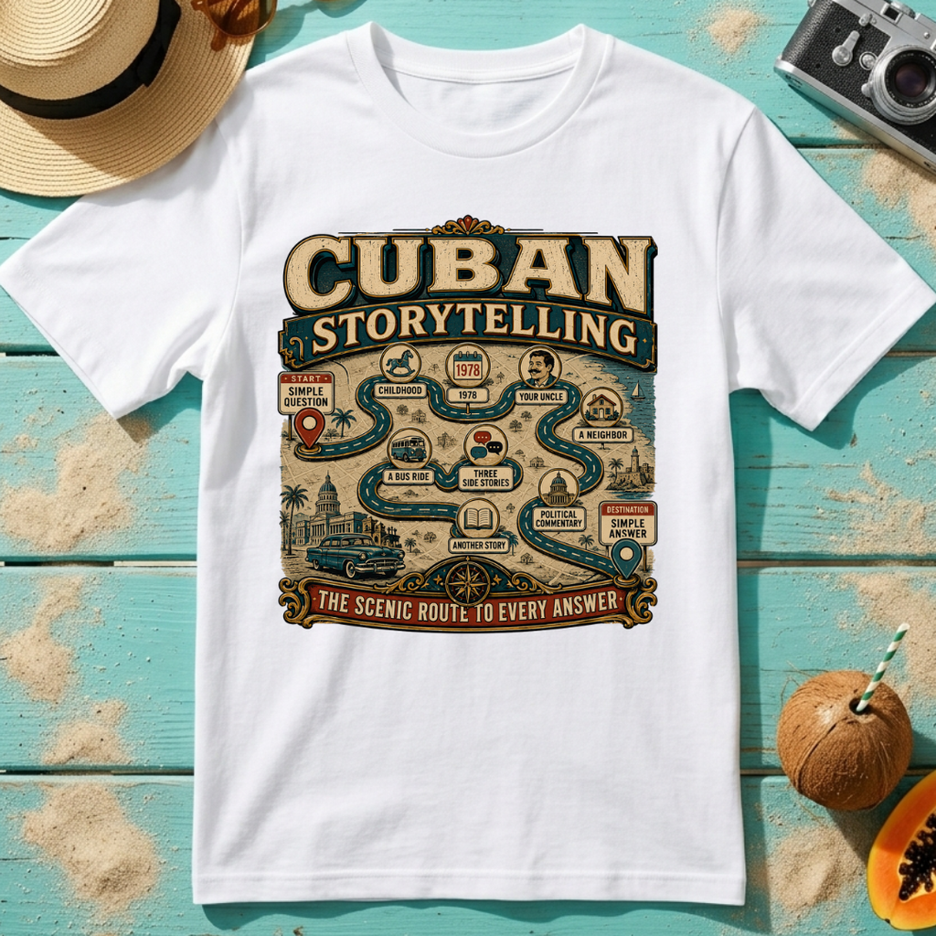 Cuban Storytelling: The Scenic Route to Every Answer