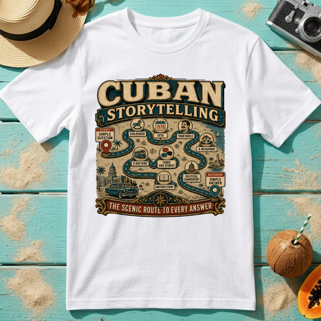 Cuban Storytelling: The Scenic Route to Every Answer