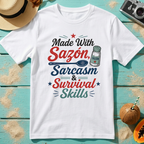 Made With Sazón, Sarcasm & Survival Skills