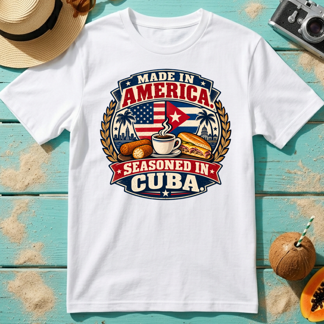 Made in America. Seasoned in Cuba.