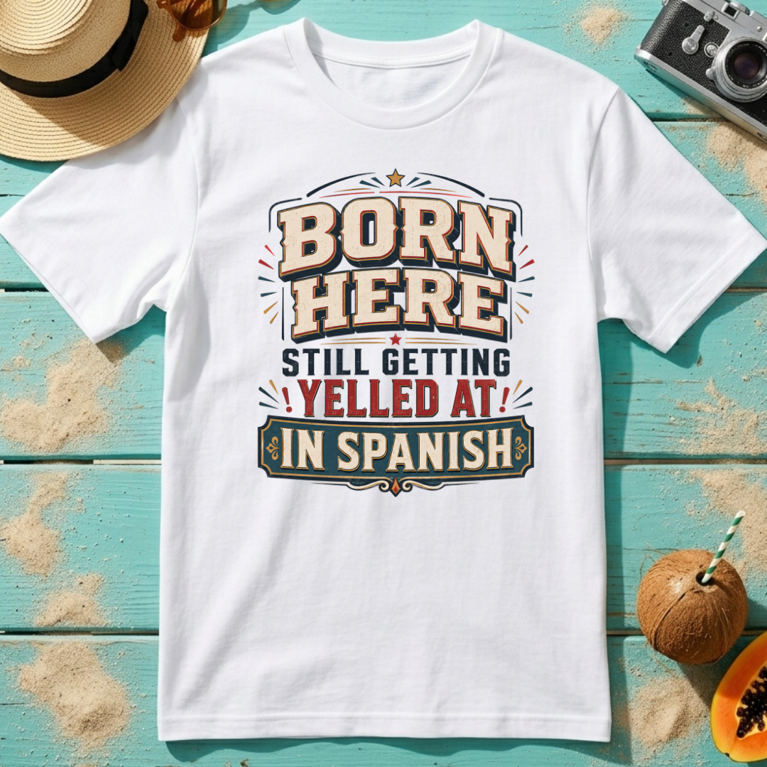 Born Here - Still Getting Yelled At In Spanish