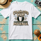 Colada-Sized Cup, Cafecito-Sized Patience.
