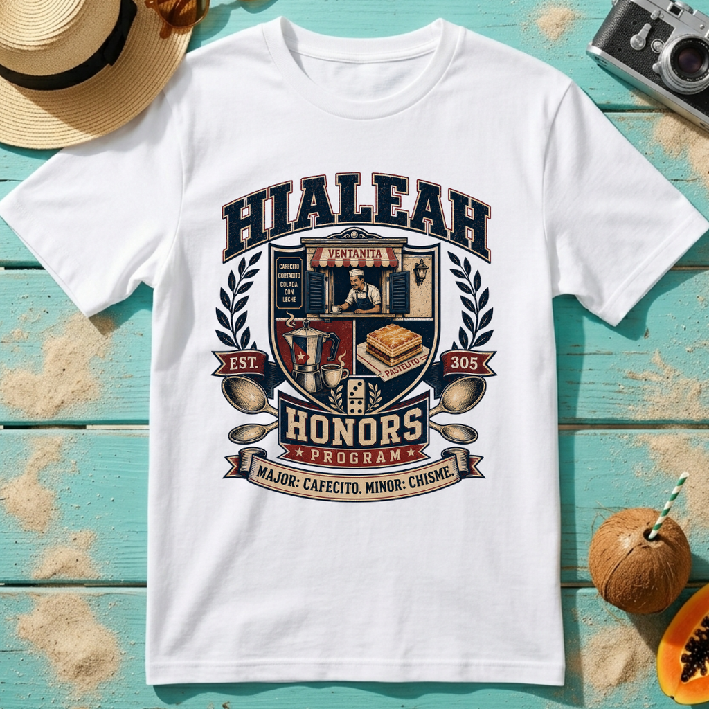 Hialeah Honors Program. Major: Cafecito. Minor: Chisme.