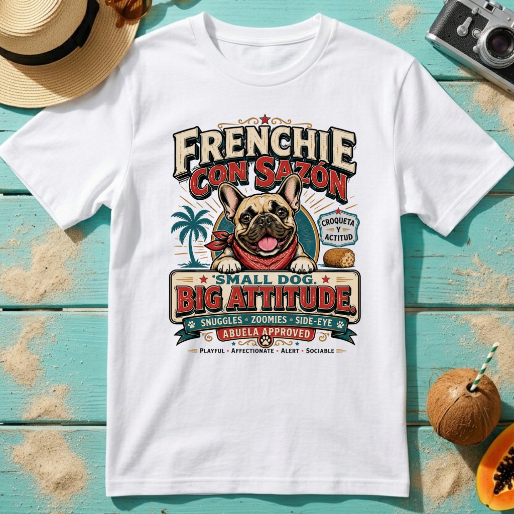 Frenchie Con Sazón - Small Dog - Big Attitude