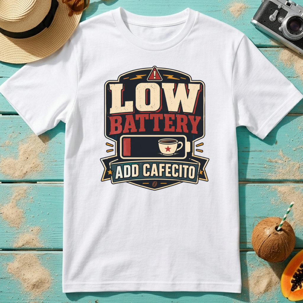 Low Battery - Add Cafecito