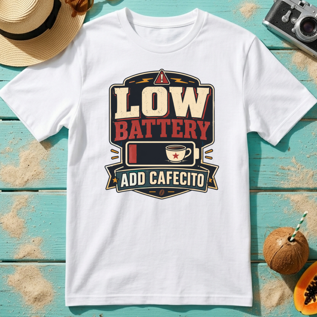 Low Battery - Add Cafecito