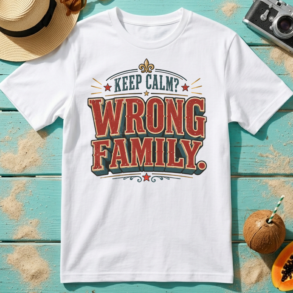 Keep Calm? Wrong Family.
