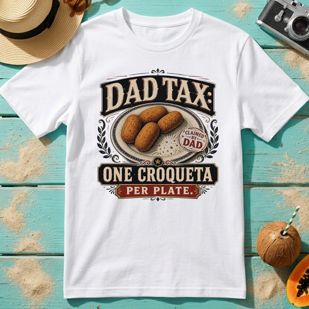 Dad Tax: One Croqueta Per Plate.
