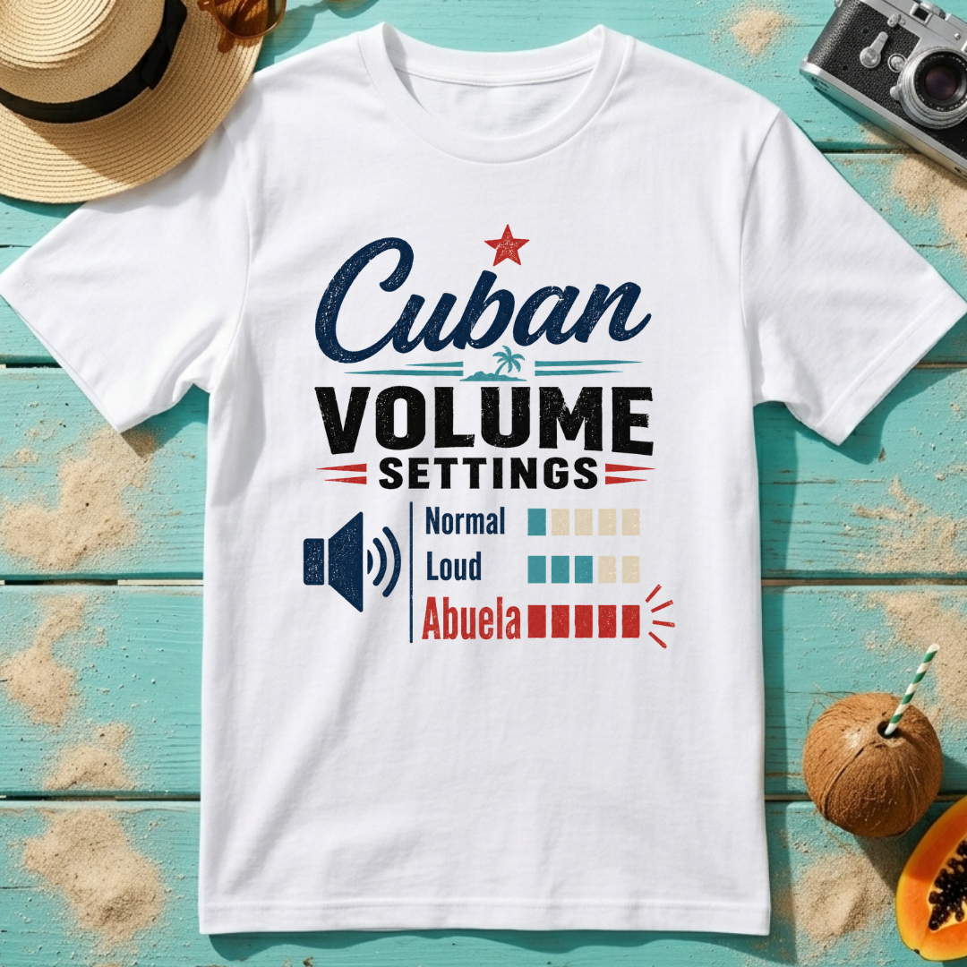 Cuban Volume Setting: Normal, Loud, Abuela