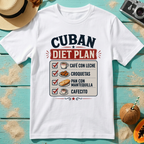 Cuban Diet Plan: Café Con Leche, Croquetas, Pan Con Mantequilla, Cafecito