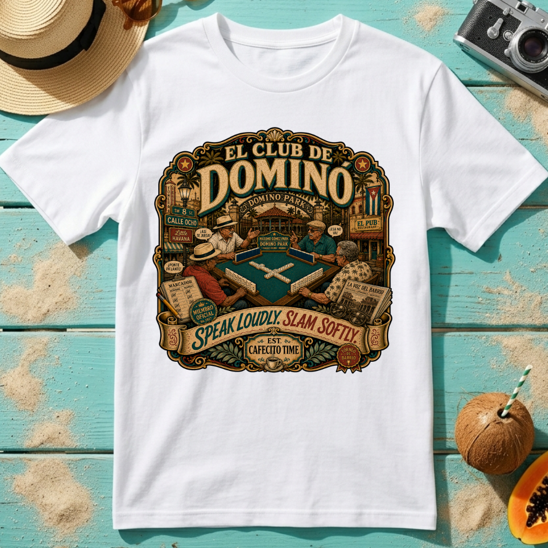El Club de Dominó: Speak Loundly, Slam Softly.