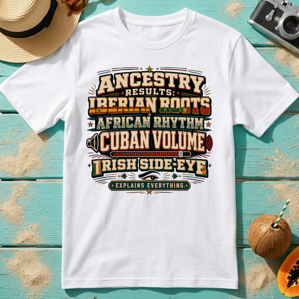 Ancestry Results: Iberian Roots, African Rhythm, Cuban Volume, Irish Side-Eye